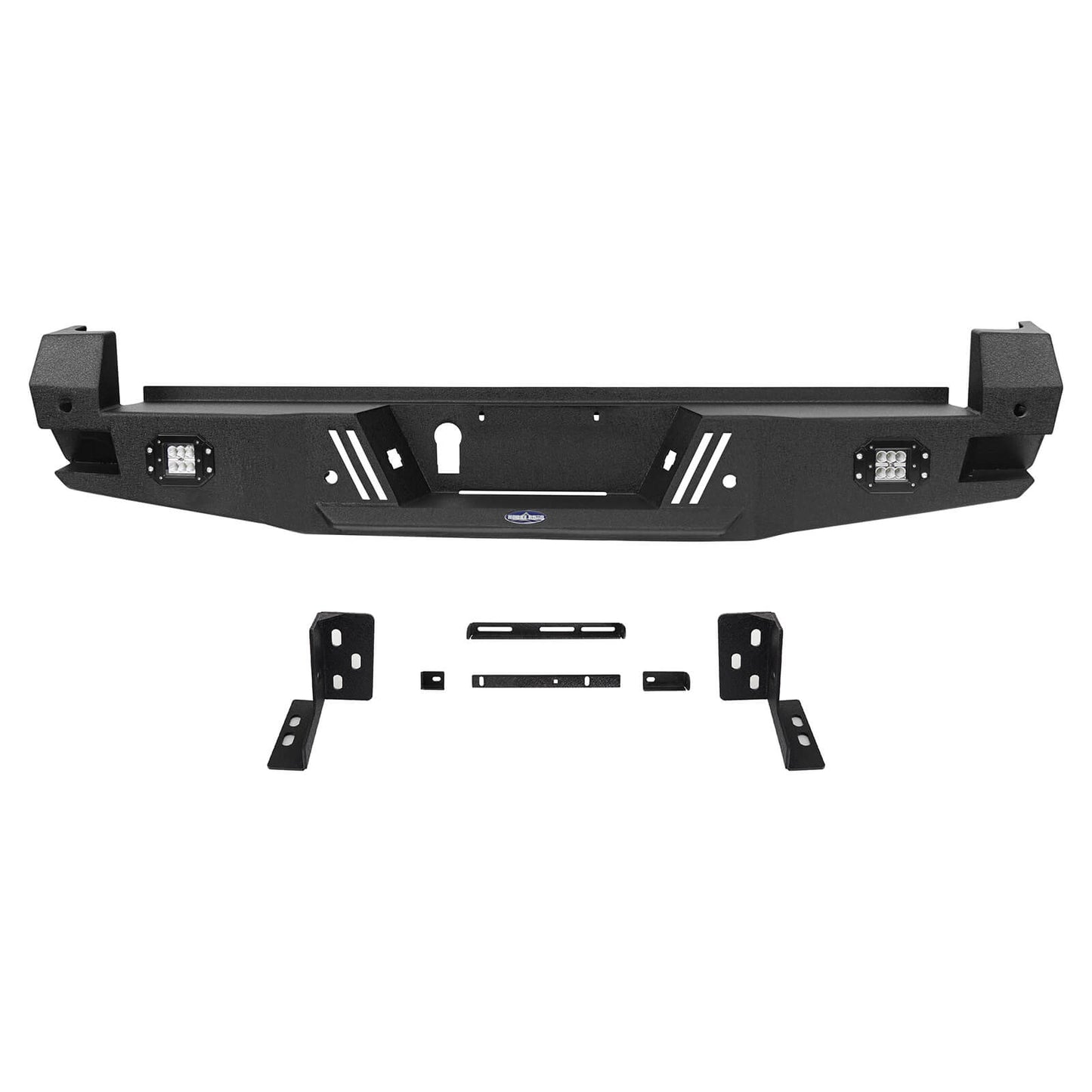 Tacoma Rear Bumper w/License Plate Bracket for 2016-2023 Toyota Tacoma - Ultralisk 4x4 b4204-9
