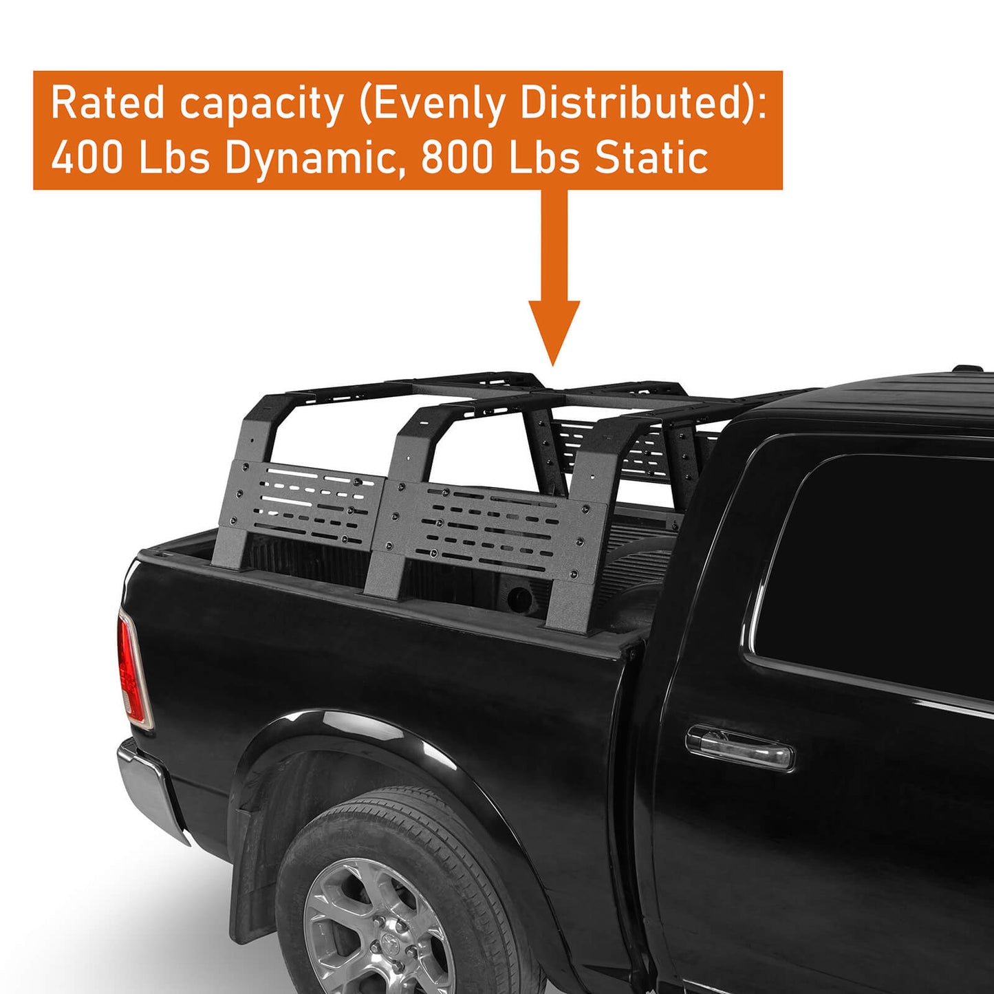 Truck/Pick-up 18.8" High Overland Bed Rack - Ultralisk 4x4