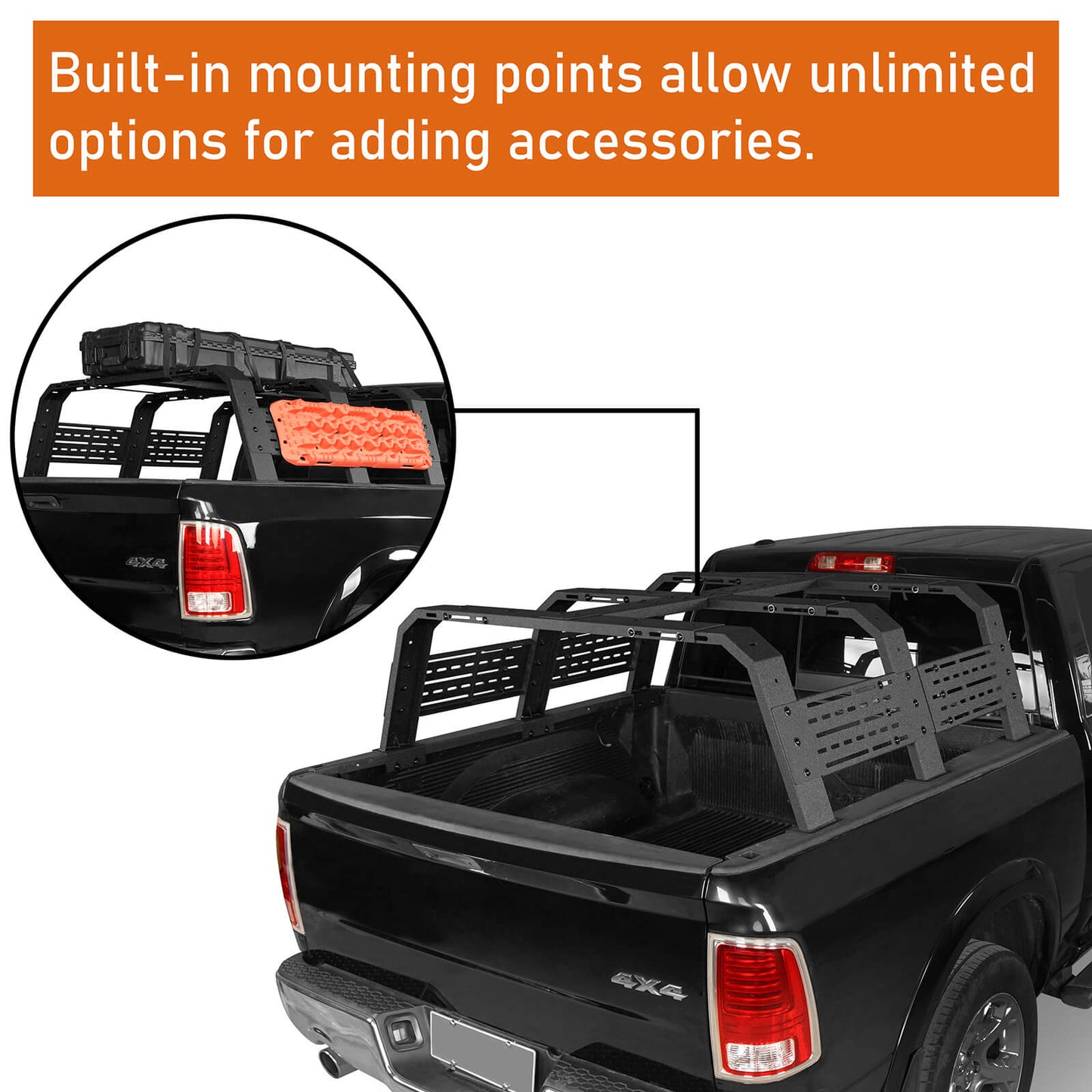 Truck/Pick-up 18.8" High Overland Bed Rack - Ultralisk 4x4