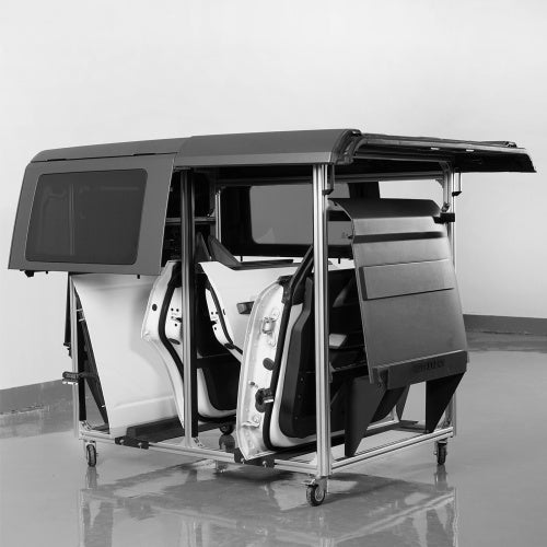 Doors and Hardtops Storage Cart For 1997-2026 Jeep TJ JK JL JT & 2021-2026 Ford Bronco Hardtop - ultralisk4x4