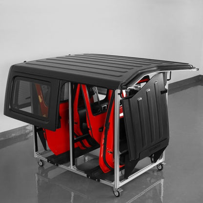 Doors and Hardtops Storage Cart For 1997-2026 Jeep TJ JK JL JT & 2021-2026 Ford Bronco Hardtop - ultralisk4x4