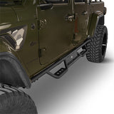 Jeep JT 4-Door Side Steps & Tubular Half Doors for 2020-2023 Jeep Gladiator JT  ultralisk4x4 ULB.3009+7001 11