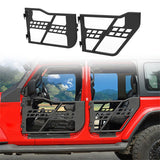 Jeep JT 4-Door Side Steps & Tubular Half Doors for 2020-2023 Jeep Gladiator JT  ultralisk4x4 ULB.3009+7001 4