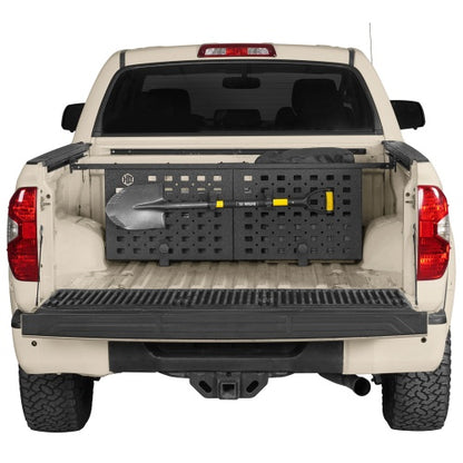 Bed Cargo Manager Divider For 2007-2021 Toyota Tundra w/ Deck Rail System - Ultralisk4x4