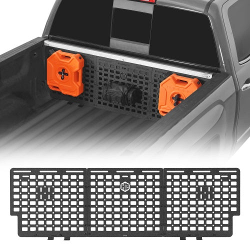 Front Bed MOLLE Panel For 2014-2018 Chevy Silverado/GMC Sierra 1500 - Ultralisk4x4