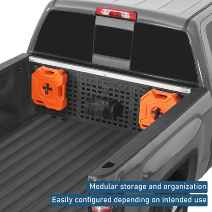 Front Bed MOLLE Panel For 2014-2018 Chevy Silverado/GMC Sierra 1500 - Ultralisk4x4