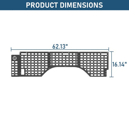 Bed Side MOLLE Panels - Pairs For 2007-2018 Chevy Silverado/GMC Sierra 1500 5.8 Ft Short Bed - Ultralisk4x4