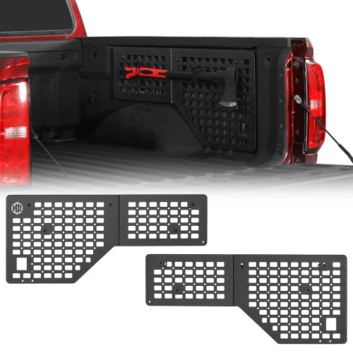 Bed Side MOLLE Panels - Pairs For 2015-2022 Chevy Colorado & GMC Canyon 5'2" Bed - Ultralisk4x4