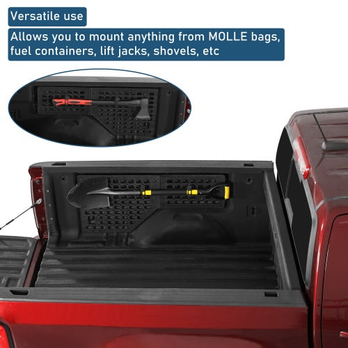 Bed Side MOLLE Panels - Pairs For 2015-2022 Chevy Colorado & GMC Canyon 5'2" Bed - Ultralisk4x4