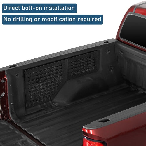 Bed Side MOLLE Panels - Pairs For 2015-2022 Chevy Colorado & GMC Canyon 5'2" Bed - Ultralisk4x4