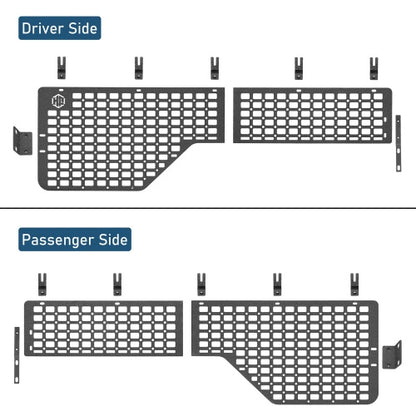 Bed Side MOLLE Panels - Pairs For 2014-2021 Toyota Tundra 5.5' Short Bed - Ultralisk4x4