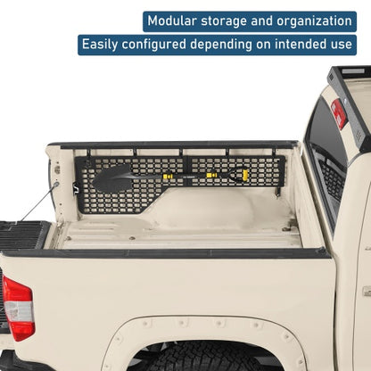 Bed Side MOLLE Panels - Pairs For 2014-2021 Toyota Tundra 5.5' Short Bed - Ultralisk4x4
