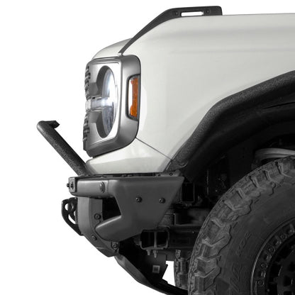 Tubular Bull Bar For 2021-2026 Ford Bronco w/ Steel Modular Bumper(Excluding Raptor, Everglades, Black Diamond) - Ultralisk4x4