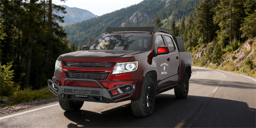 Blink Stubby Front Bumper For 2015-2020 Chevy Colorado (Excluding ZR2 Models) - Ultralisk4x4