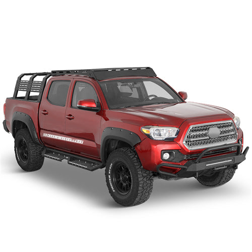 Blink Stubby Front Bumper w/ Side Tube Guard For 2016-2023 Toyota Tacoma - Ultralisk4x4