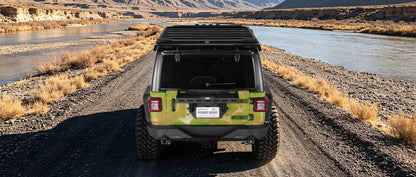 Tailgate Rack Cargo Basket (18-26 For Jeep Wrangler JL) - Ultralisk4x4
