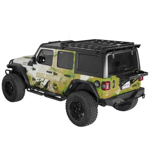 Tailgate Rack Cargo Basket (18-26 For Jeep Wrangler JL) - Ultralisk4x4