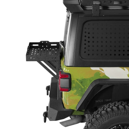 Tailgate Rack Cargo Basket (18-26 For Jeep Wrangler JL) - Ultralisk4x4