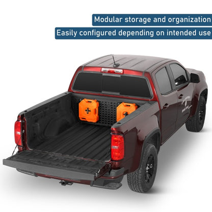 Front Bed MOLLE Panel 2015-2022 For Chevy Colorado & GMC Canyon - Ultralisk4x4