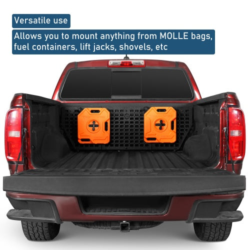 Front Bed MOLLE Panel 2015-2022 For Chevy Colorado & GMC Canyon - Ultralisk4x4