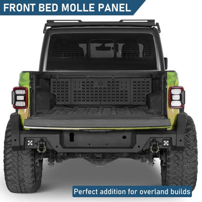 Front Bed MOLLE Panel For 2020-2026 Jeep Gladiator JT - Ultralisk4x4