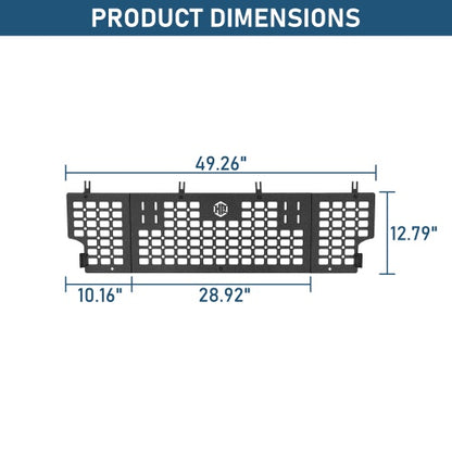 Front Bed MOLLE Panel For 2020-2026 Jeep Gladiator JT - Ultralisk4x4