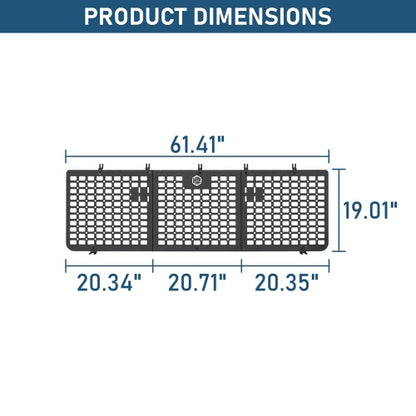 Front Bed MOLLE Panel For 2014-2021 Toyota Tundra CrewMax - Ultralisk4x4