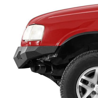 Full-Width Front Bumper w/ LED Lights for 1995-2005 Chevy S10 Blazer - Ultralisk4x4