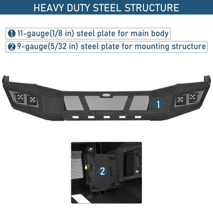 Guardian Ⅱ Front Bumper for 2004-2006 Dodge Durango - Ultralisk4x4