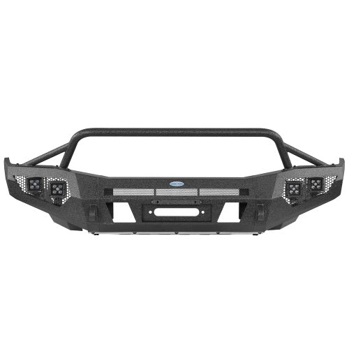 Ultralisk4x4 ExplorerX Front Bumper with 12K Winch Plate for 2004-2006 Dodge Durango