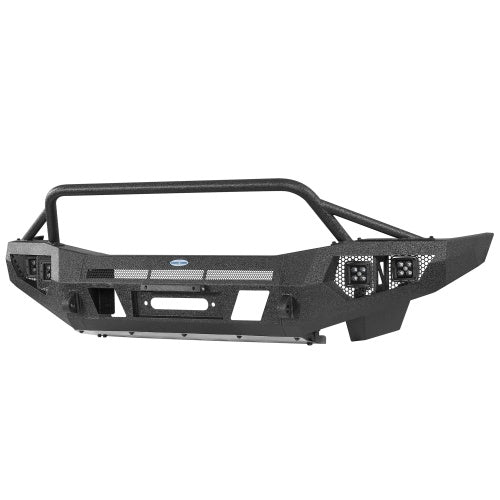 Ultralisk4x4 ExplorerX Front Bumper with 12K Winch Plate for 2004-2006 Dodge Durango