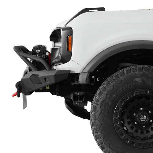 Horn Front Bumper For 2021-2026 Ford Bronco (Excluding Raptor) - Ultralisk4x4
