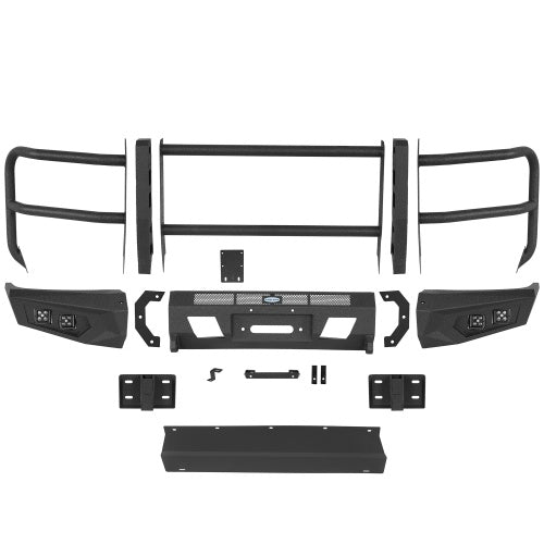 Magnus Front Bumper w/ Grille Guard for 2008-2026 Ford E-350 - Ultralisk4x4