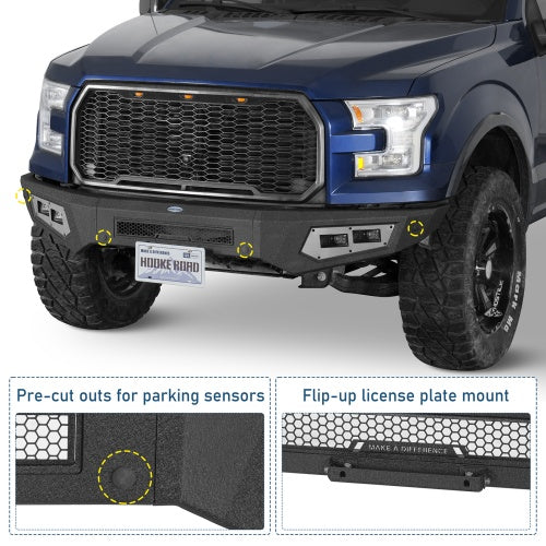 Aftermarket Guardian Ⅰ Front Bumper For 2015-2017 Ford F-150(Excluding Raptor) - Ultralisk4x4