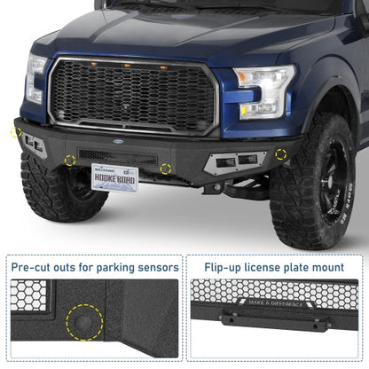 Aftermarket Guardian Ⅰ Front Bumper For 2015-2017 Ford F-150(Excluding Raptor) - Ultralisk4x4