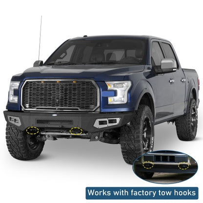 Aftermarket Guardian Ⅰ Front Bumper For 2015-2017 Ford F-150(Excluding Raptor) - Ultralisk4x4