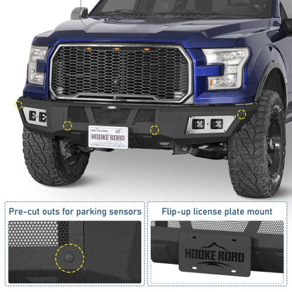 Guardian Ⅱ Front Bumper 2015-2017 For Ford F-150(Excluding Raptor) - Ultralisk4x4