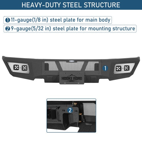 Guardian Ⅱ Front Bumper 2015-2017 For Ford F-150(Excluding Raptor) - Ultralisk4x4