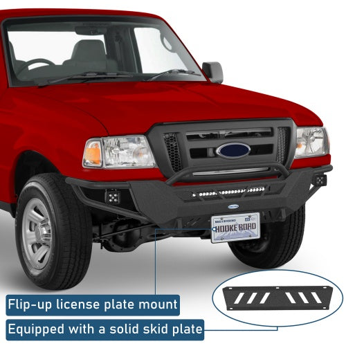 ExplorerX Off‑Road Winch Tube Front Bumper For 1998-2011 Ford Ranger - Ultralisk4x4
