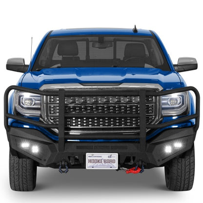 Magnus Front Bumper w/ Grille Guard For 2016-2018 GMC Sierra 1500 - Ultralisk4x4
