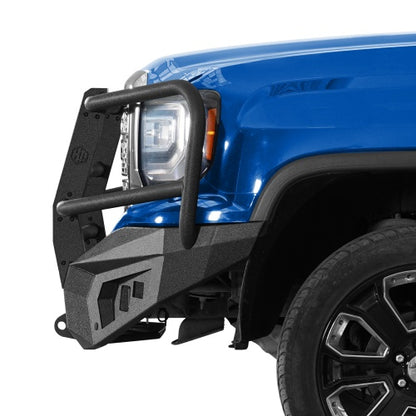 Magnus Front Bumper w/ Grille Guard For 2016-2018 GMC Sierra 1500 - Ultralisk4x4