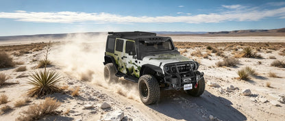 Rock Crawler Stubby Front Bumper w/Grille Guard For 2007-2018 Jeep Wrangler JK - Ultralisk4x4