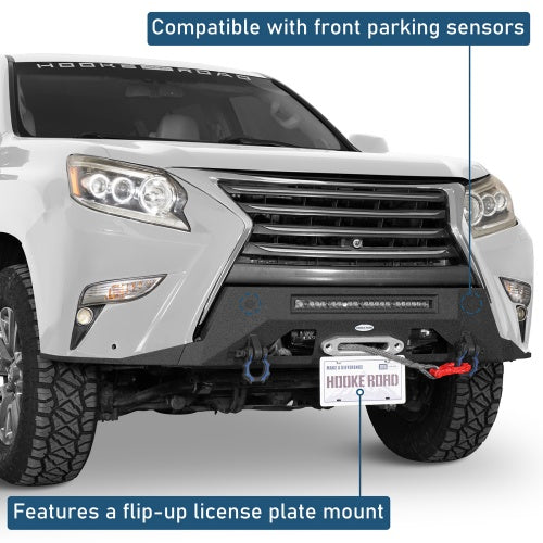 Blink Stubby Front Bumper For 2014-2023 Lexus GX460 - Ultralisk4x4