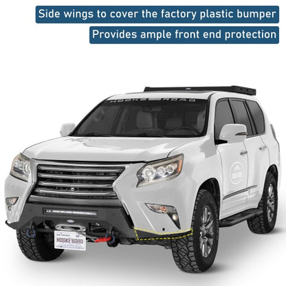 Blink Stubby Front Bumper For 2014-2023 Lexus GX460 - Ultralisk4x4