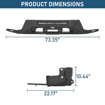 Blink Stubby Front Bumper For 2014-2023 Lexus GX460 - Ultralisk4x4