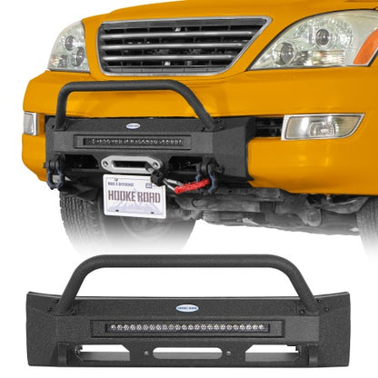 Blink Stubby Front Bumper w/ 12K Winch Plate for 03-09 Lexus GX470 - Ultralisk4x4