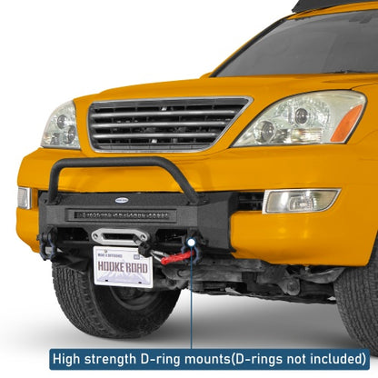 Blink Stubby Front Bumper w/ 12K Winch Plate for 03-09 Lexus GX470 - Ultralisk4x4