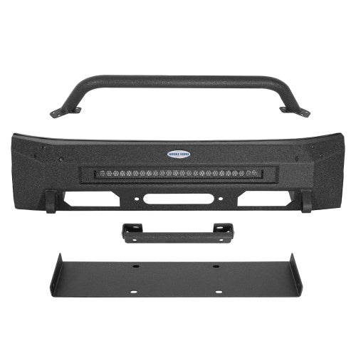 Blink Stubby Front Bumper w/ 12K Winch Plate for 03-09 Lexus GX470 - Ultralisk4x4
