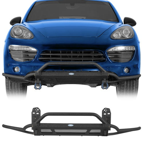 Bison Series Tube Front Bumper for 2011-2014  Porsche Cayenne 958.1 - Ultralisk 4x4