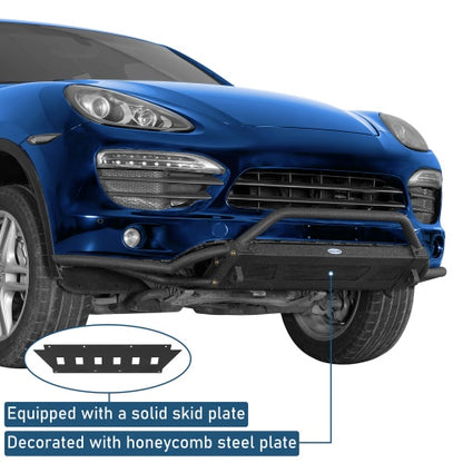 Bison Series Tube Front Bumper for 2011-2014  Porsche Cayenne 958.1 - Ultralisk 4x4